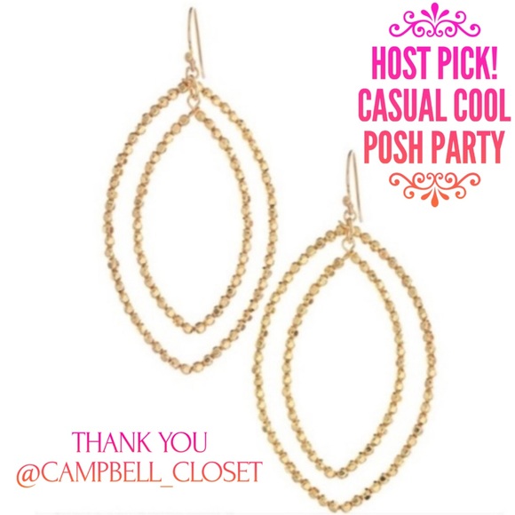 Stella & Dot Jewelry - :: Stella & Dot [GOLD] Bardot Earrings